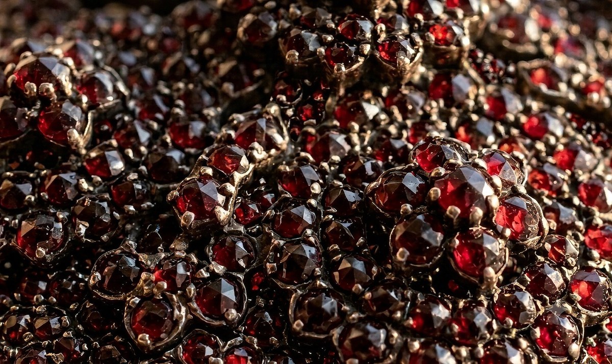 Bohemian garnets